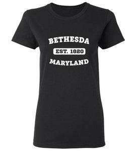 Women's Bethesda Maryland T-Shirt