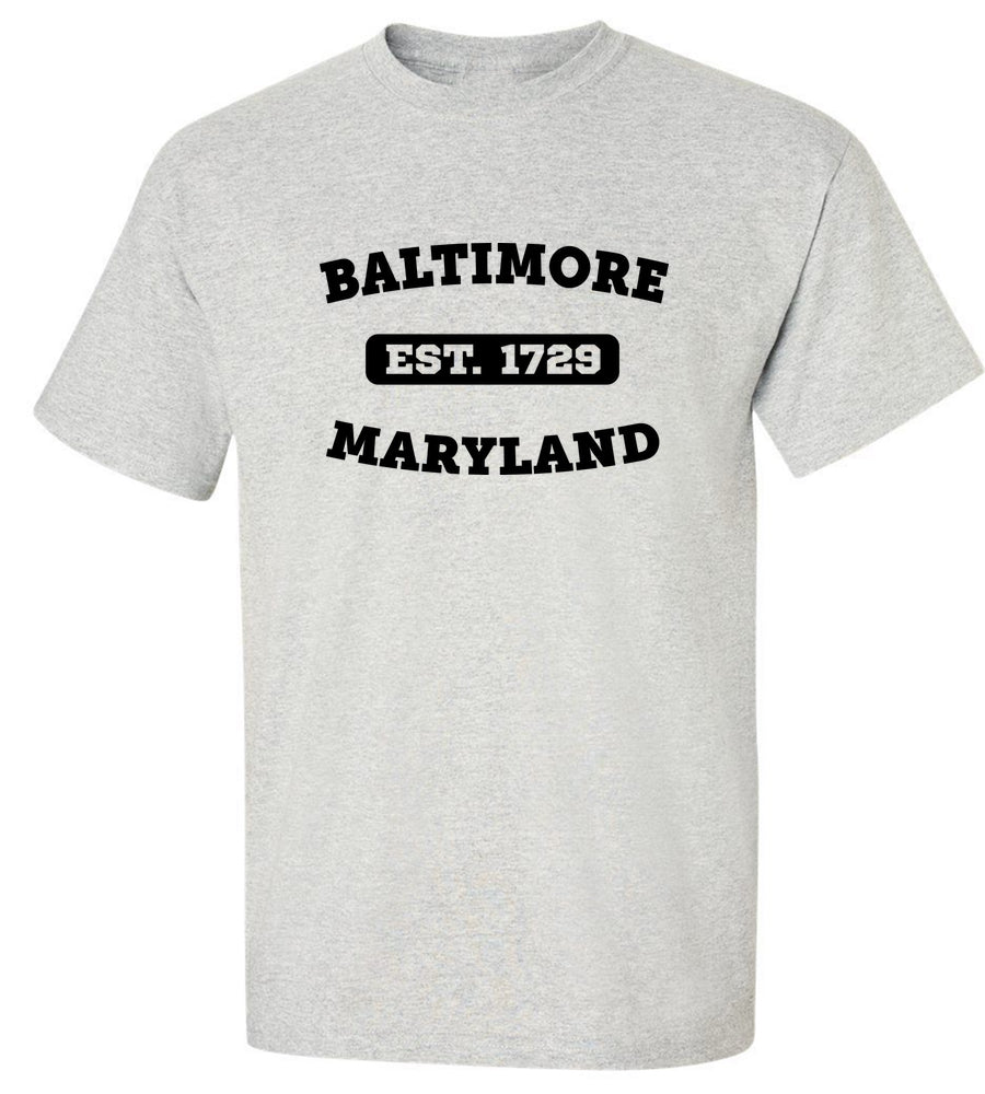 Baltimore Maryland EST T-Shirt