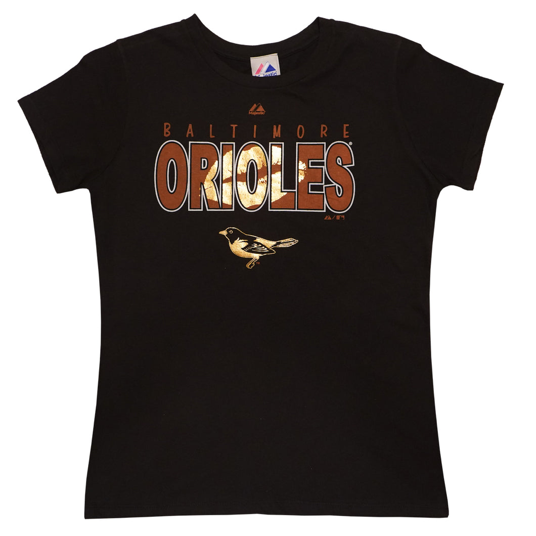 Women's Baltimore Orioles Kiss Lips T-Shirt
