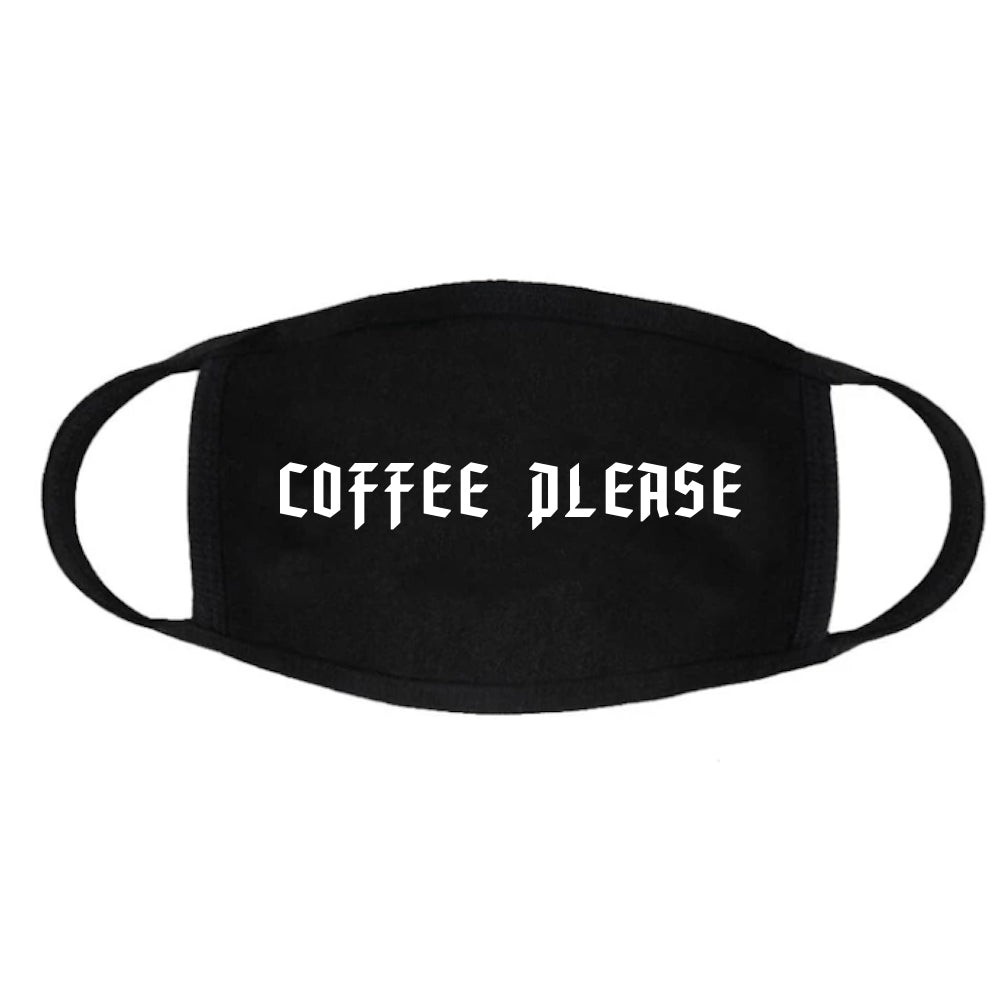 Coffee Please Face Mask