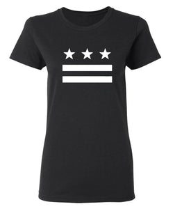 DC Flag T-Shirt - Women's Medium Black
