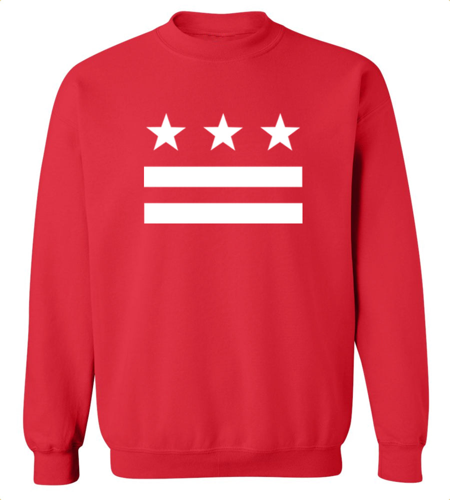 DC Flag Sweatshirt - Men's Small Red