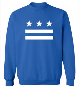 DC Flag Sweatshirt - Men's XL Blue