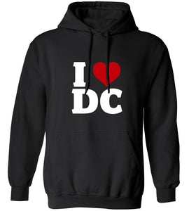 I Love DC Hoodie