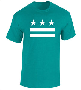 DC Flag T-Shirt - Men's XL Teal