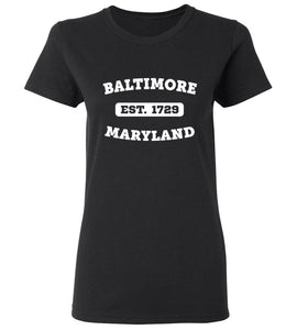 Women's Baltimore Maryland T-Shirt