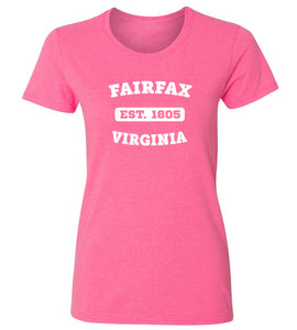 Women's Fairfax Virginia T-Shirt