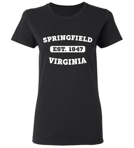 Women's Springfield Virginia T-Shirt
