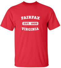 Load image into Gallery viewer, Fairfax Virginia EST T-Shirt
