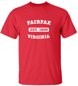 Fairfax Virginia EST T-Shirt