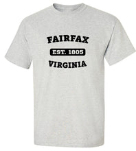 Load image into Gallery viewer, Fairfax Virginia EST T-Shirt
