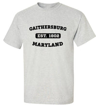 Load image into Gallery viewer, Gaithersburg Maryland EST T-Shirt
