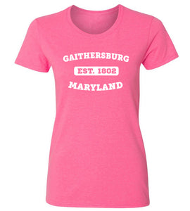 Women's Gaithersburg Maryland T-Shirt