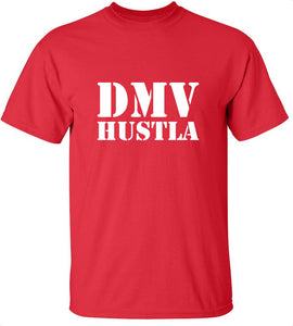 DMV Hustla T-Shirt - Men's XL Red