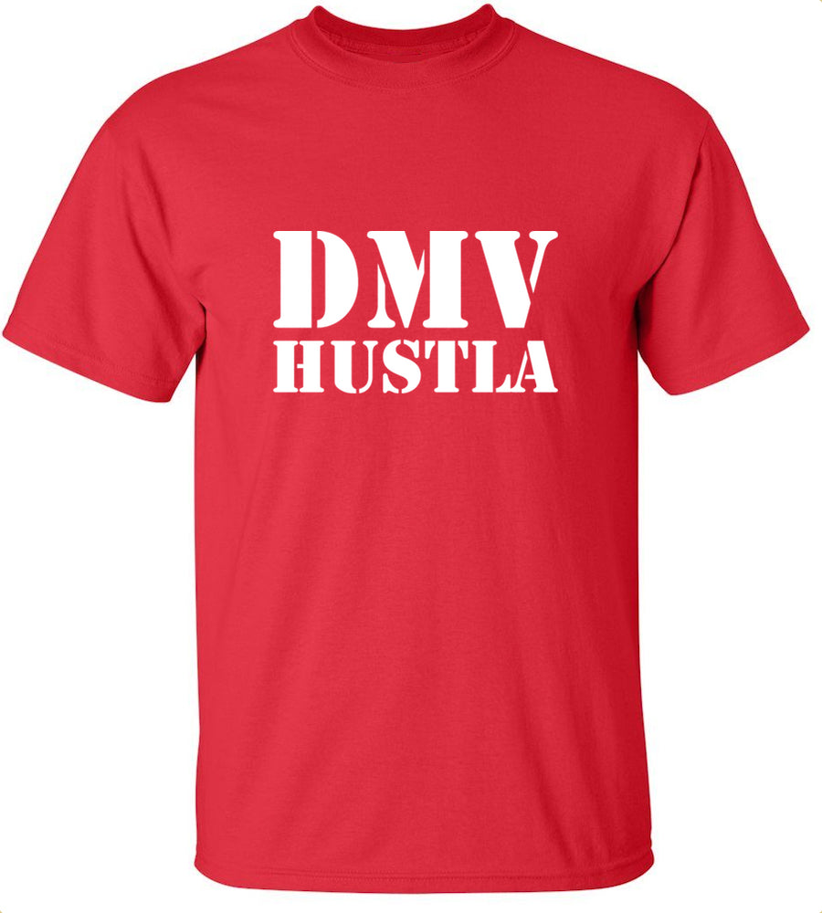 DMV Hustla T-Shirt - Men's XL Red