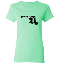 Load image into Gallery viewer, Women&#39;s Maryland Life T-Shirt
