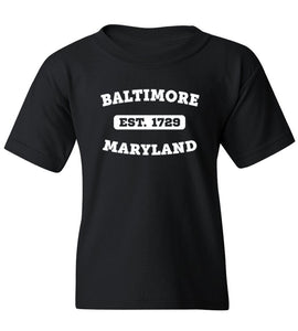 Kids Baltimore Maryland T-Shirt
