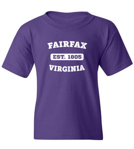 Kids Fairfax Virginia T-Shirt