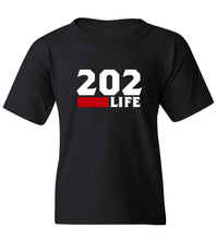 Load image into Gallery viewer, Kids 202 Life T-Shirt
