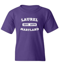 Load image into Gallery viewer, Kids Laurel Maryland T-Shirt
