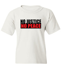 Load image into Gallery viewer, Kids No Justice No Peace T-Shirt
