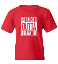 Load image into Gallery viewer, Kids Straight Outta Quarantine T-Shirt
