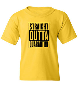 Kids Straight Outta Quarantine T-Shirt