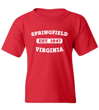 Load image into Gallery viewer, Kids Springfield Virginia T-Shirt
