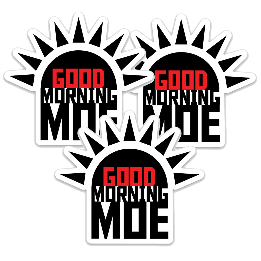 Good Morning Moe Sticker Pack