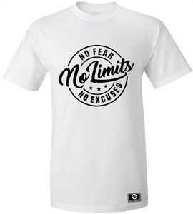 No Fear No Limits No Excuses T-Shirt