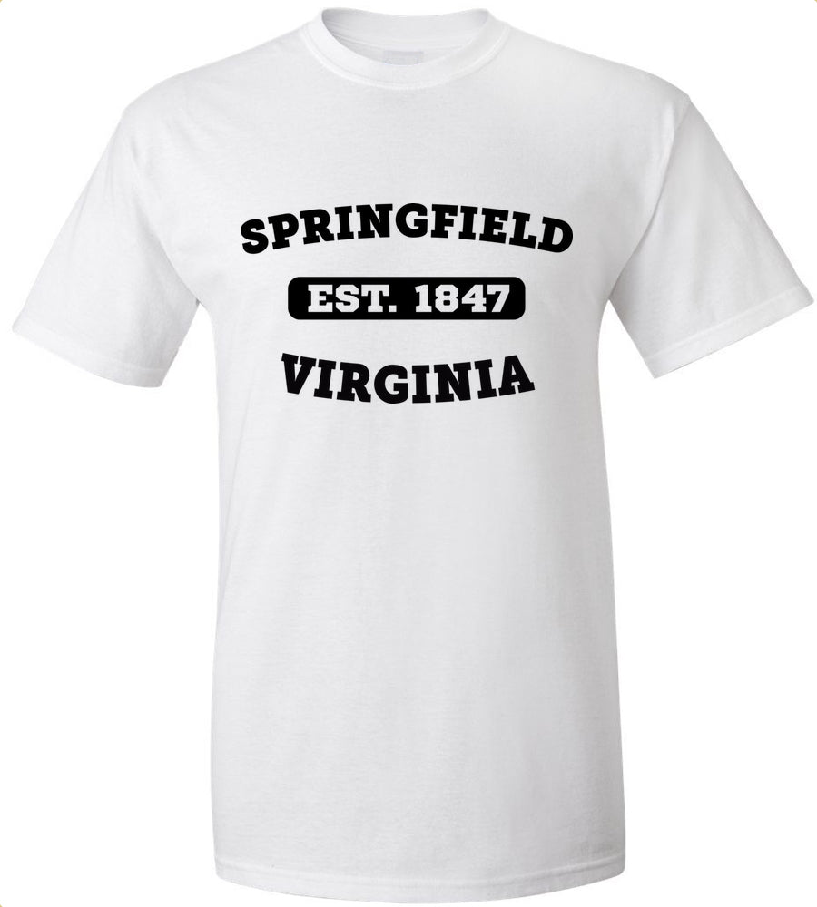 Springfield Virginia EST T-Shirt