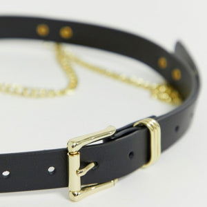 Gold Hanging Chain Waist and Hip Belt