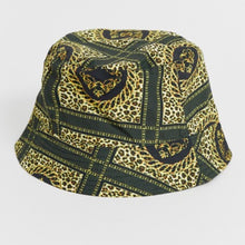 Load image into Gallery viewer, Chain and Leopard Print Bucket Hat
