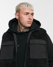 Load image into Gallery viewer, Black Teddy Vest
