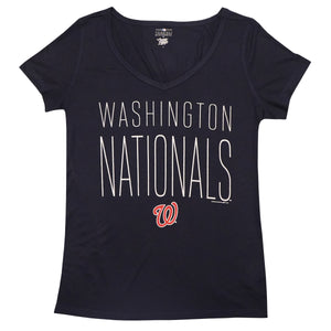 Washington Nationals Scoop Neck T-Shirt