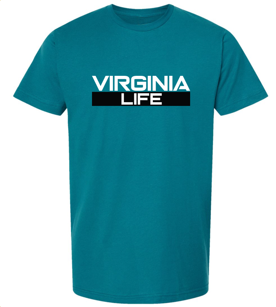 Virginia Life T-Shirt - Men's Medium Teal
