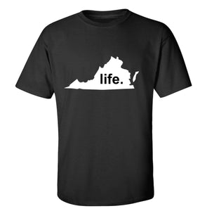 Virginia Life T-Shirt - Men's Large Black