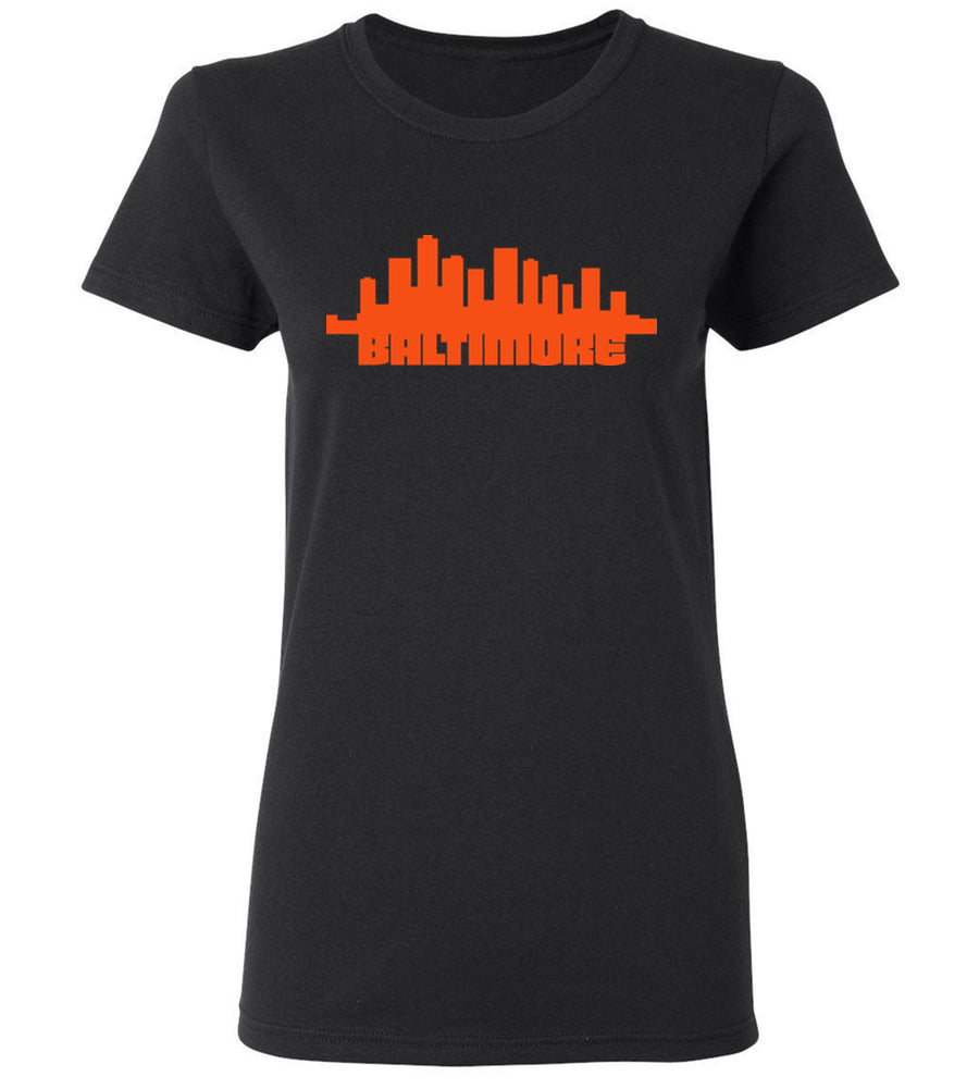 Women's Baltimore Skyline T-Shirt